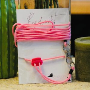 8-Vormig Tuigje en Lijn Baby Roze