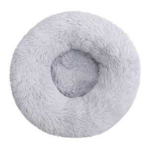 Fluffy Mand Zilver 50 cm