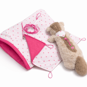 Valentijns set: Fuchia en Wit