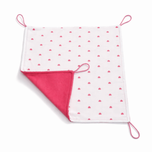 Hangmat Fuchia met Hartjes