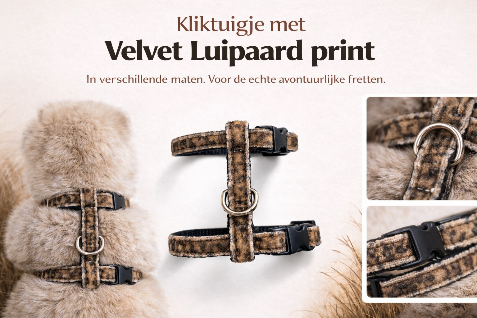 Kliktuigje "Velvet Luipaard" - Afbeelding 2